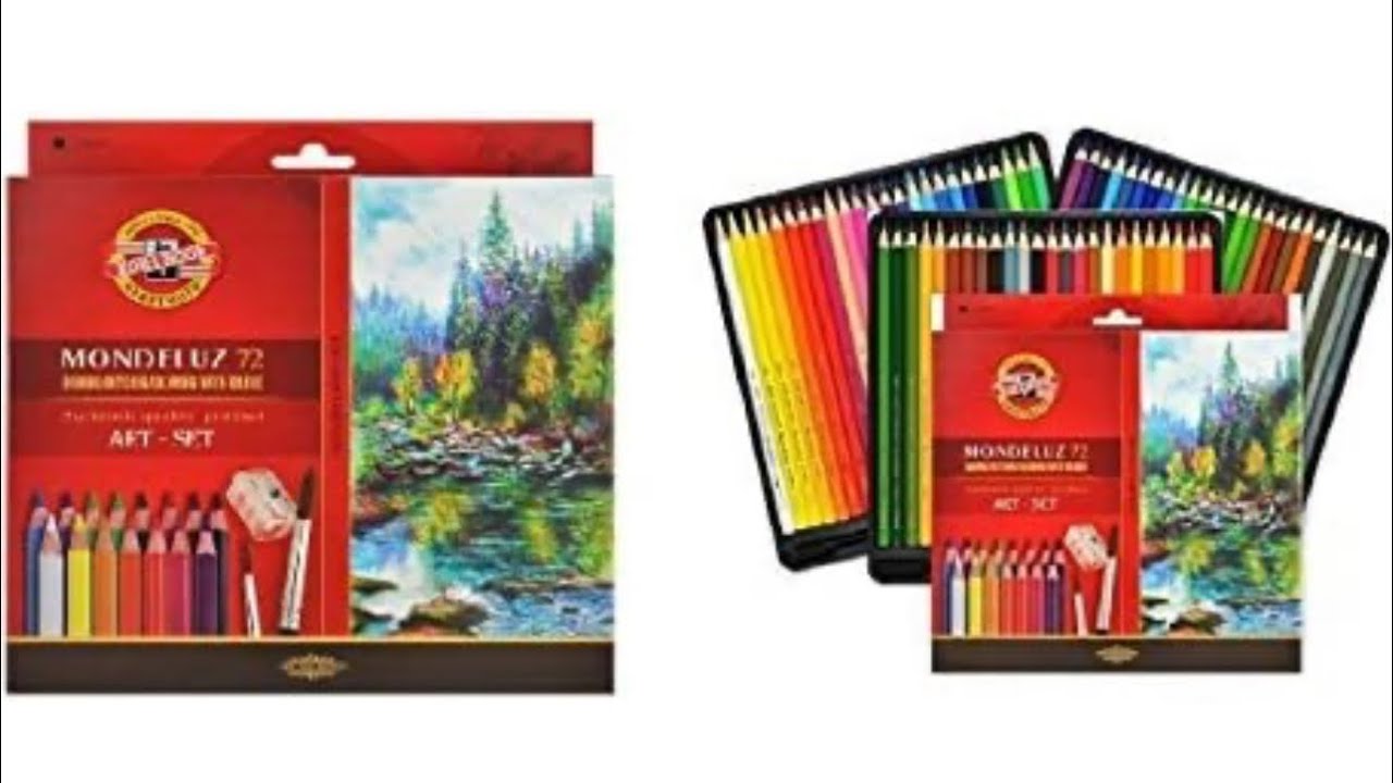 Koh-I-Noor Mondeluz Watercolor Pencil Review