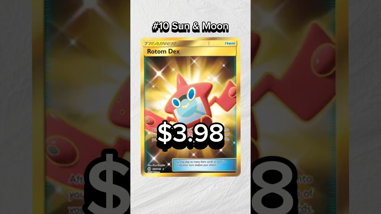 TOP 10 Rotom Pokemon Cards! #pokemoncards #pokemon #pokemontcg