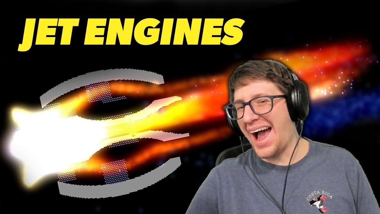 1000X THE THRUST building Jet Engines in The Powder Toy!