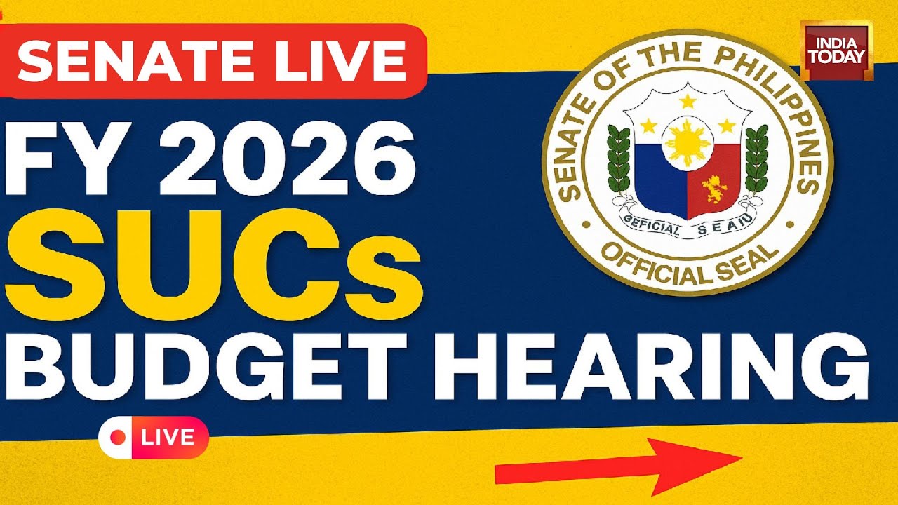 Senate of the Philippines LIVE: FY 2026 Budget Hearing for State Universities & Colleges | LIVE