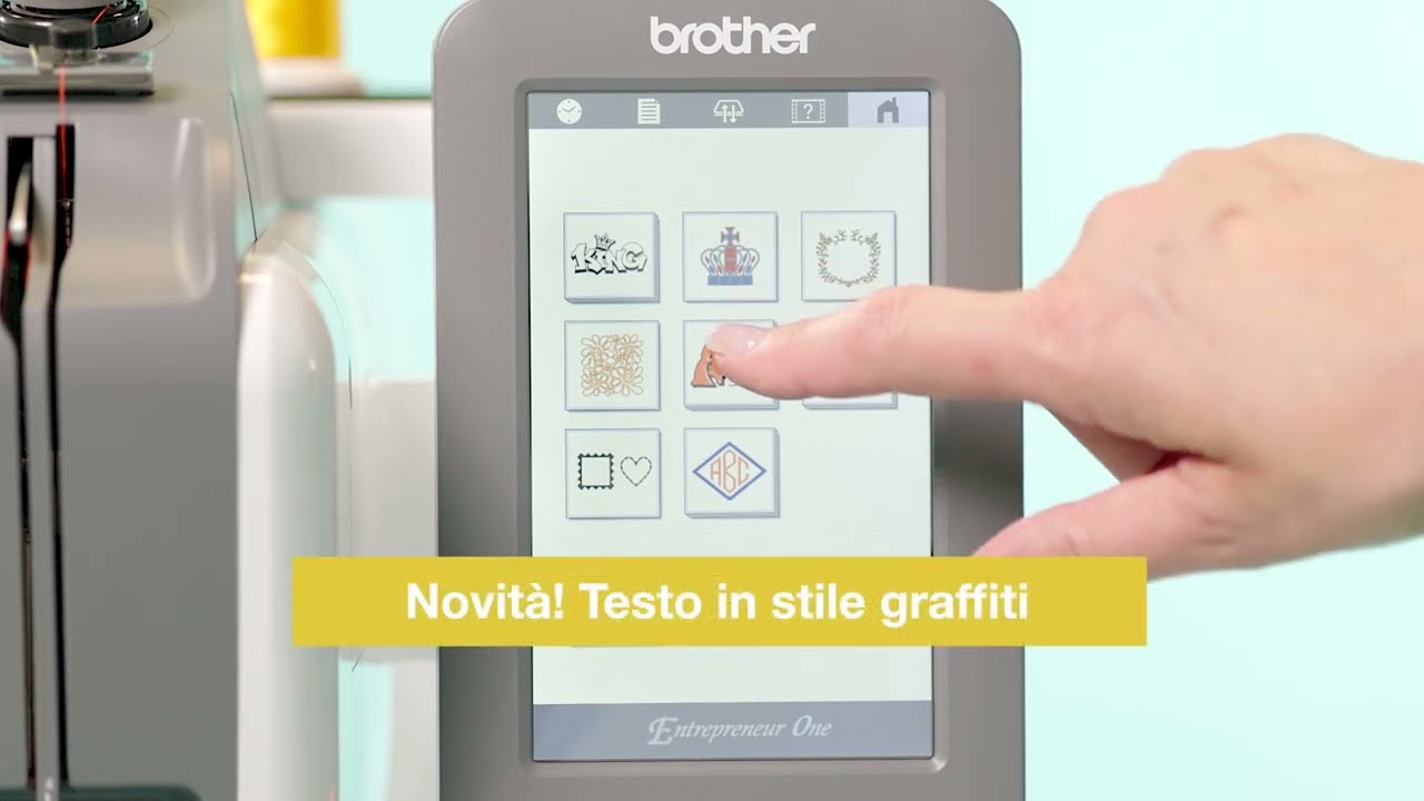 Brother PR1 Entrepreneur &ndash; Ricami inclusi e tutorial