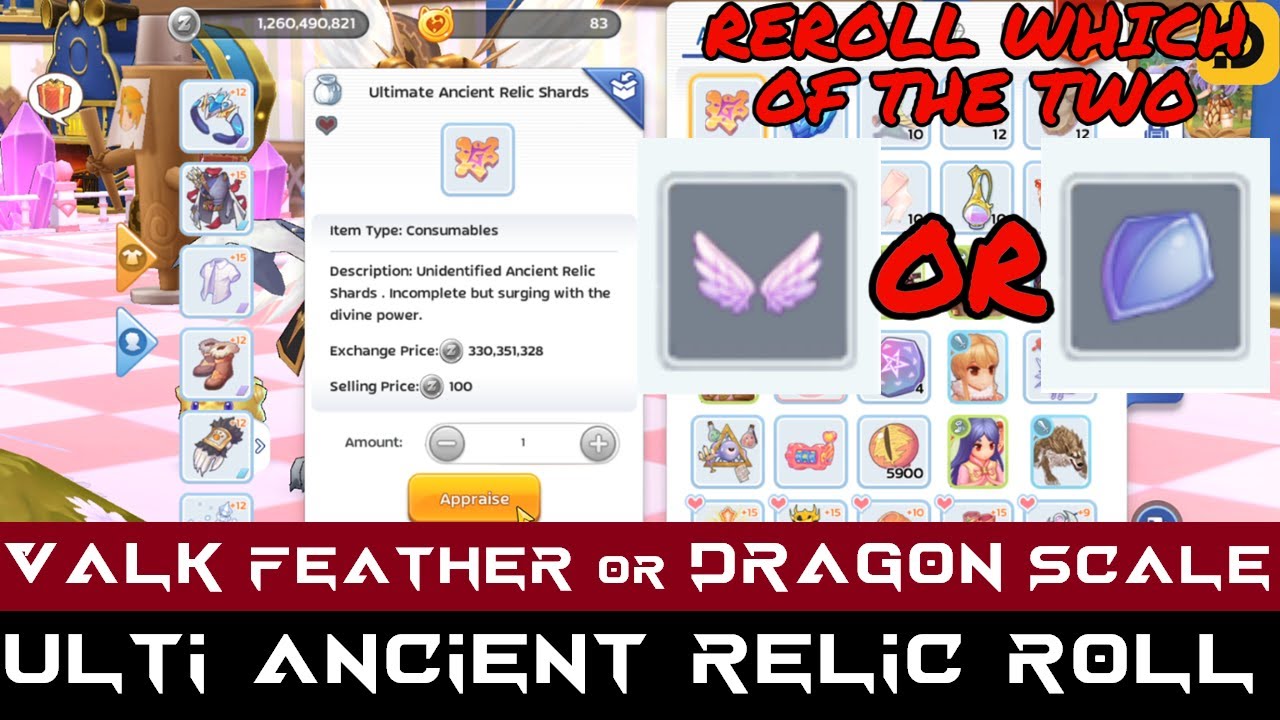 ULTIMATE ANCIENT RELIC ROLL PT 1 FOR STELLAR HUNTER ADDITIONAL MORE DAMAGE | RAGNAROK MOBILE 2.0 EP9