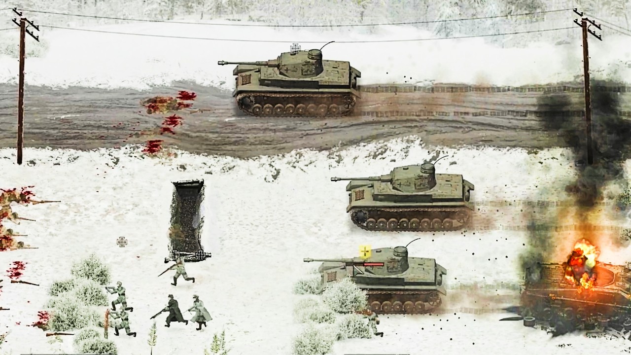 Немецкая точка зрения на битву в Арденнах 1944 г. | Геймплей Warfare Legacy Collection!