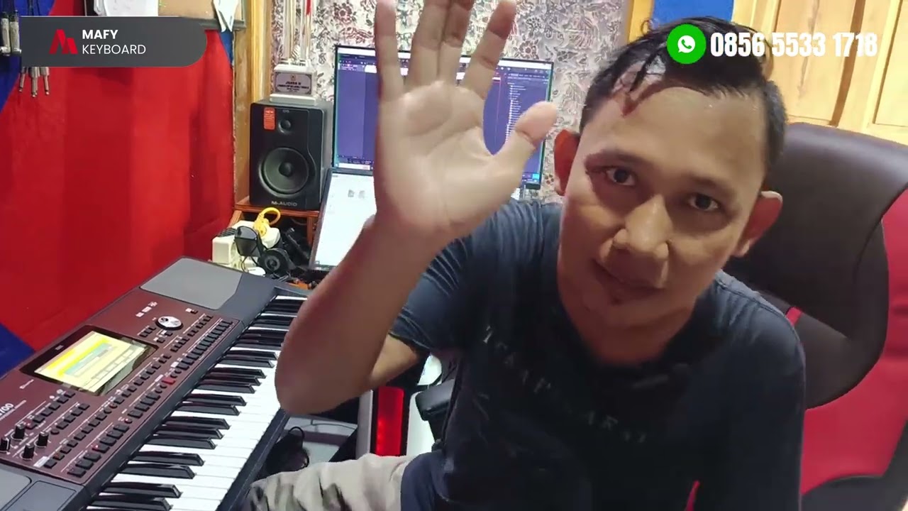 Tes kibot KORG Pa700 New dan Pengisian Sampling MK 2025 Sebelum dikirim