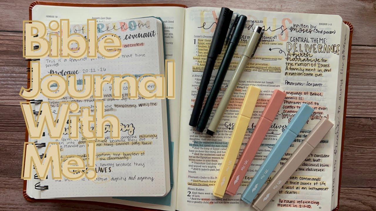 BIBLE JOURNAL WITH ME | Exodus 21-23: The Book of the Covenant
