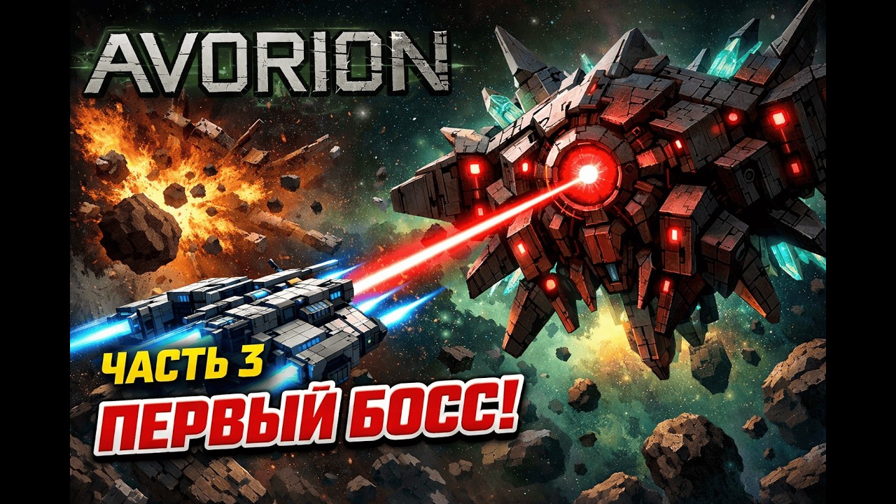 Avorion прохождение | Часть 3 - Первый БОСС