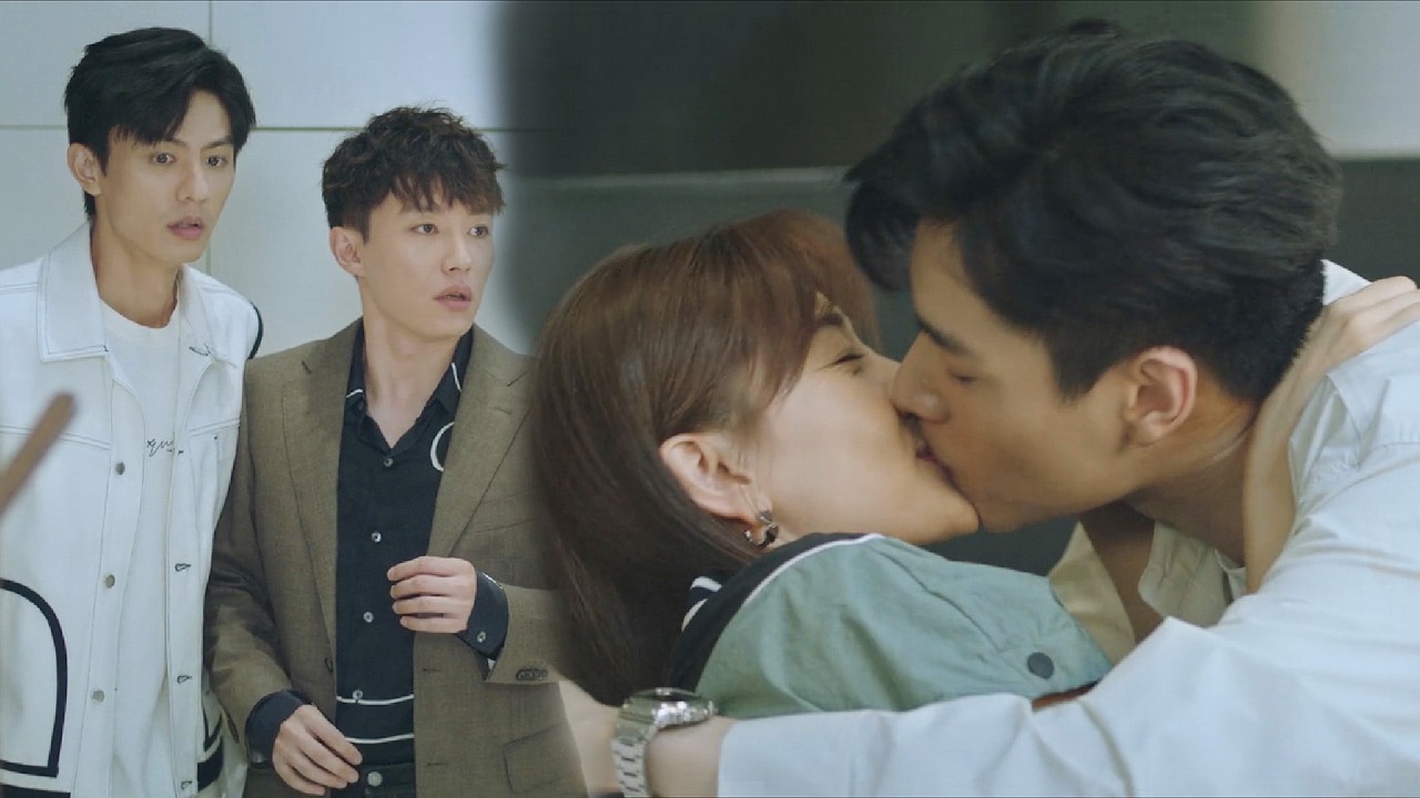 💞【MOVIE】灰姑娘和霸總房間內正火熱親吻，怎料好友突然闖入，好尷尬！#好看中国电视剧 #爱情