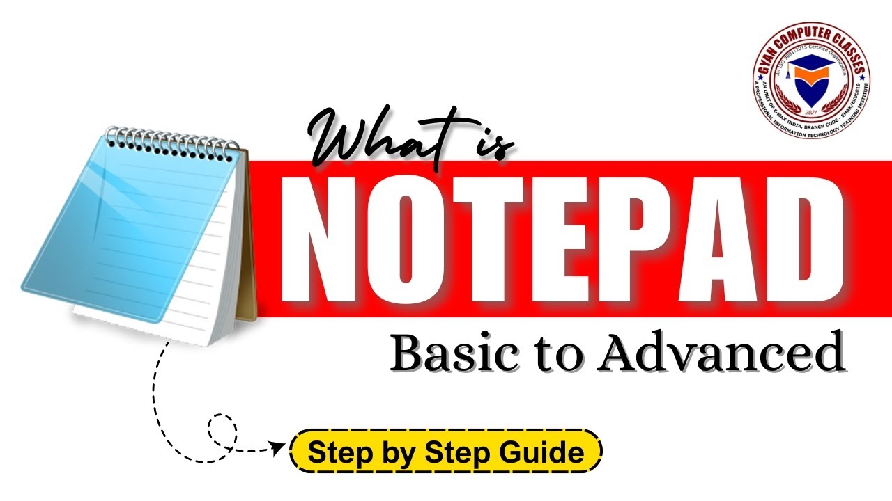 What is Notepad | Learn Notepad From Beginner to Pro | Step by Step Guide in Hindi