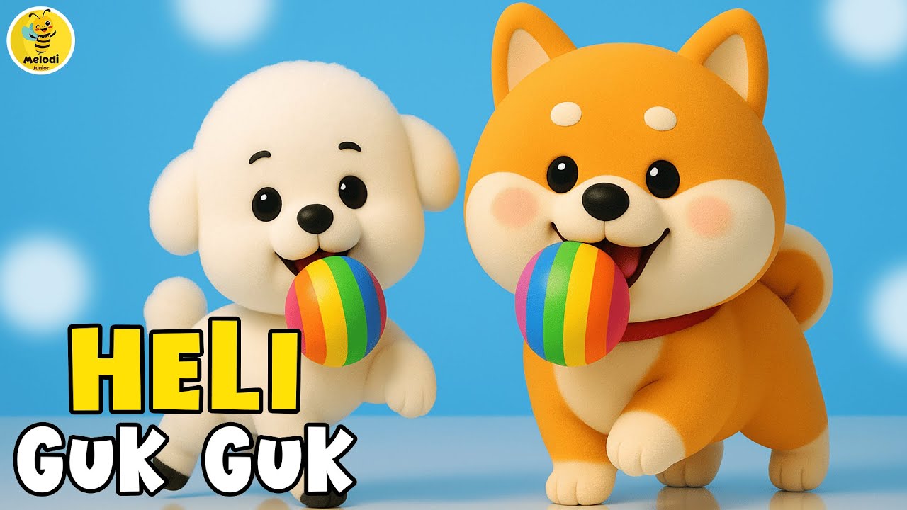 Lagu Anak Anak - Anjing Kecil Heli Guk Guk Guk- Lagu Anak & Balita Terbaru Sangat Viral Terpopuler