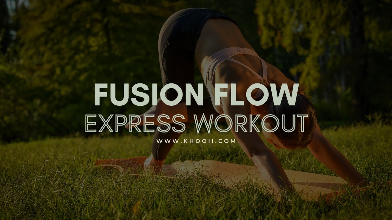 20-Minute Fusion Flow Workout | Pilates, Yoga & Functional Fitness Blend