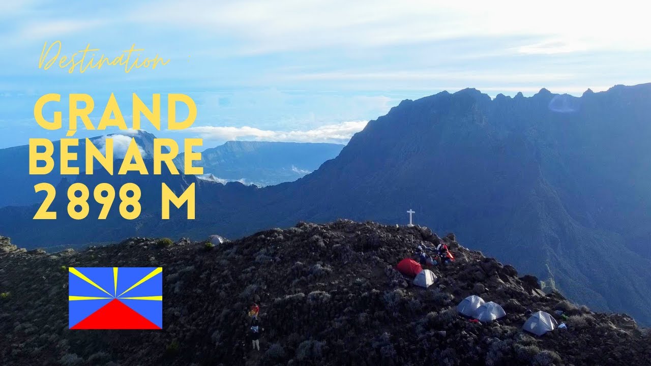 Grand Bénare (2 898 m) - Île de la Réunion 🇷🇪 EN DRONE
