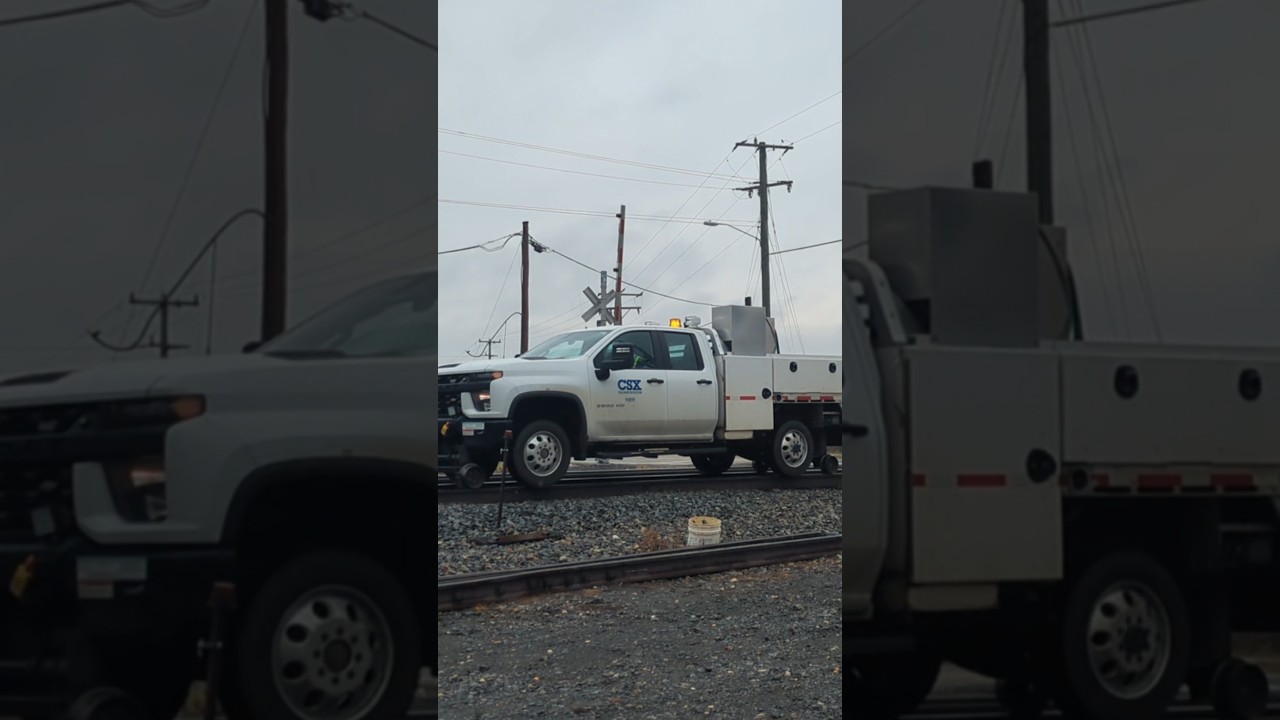 CSX High Rail hops on the RF&P and heads SB on 2! 