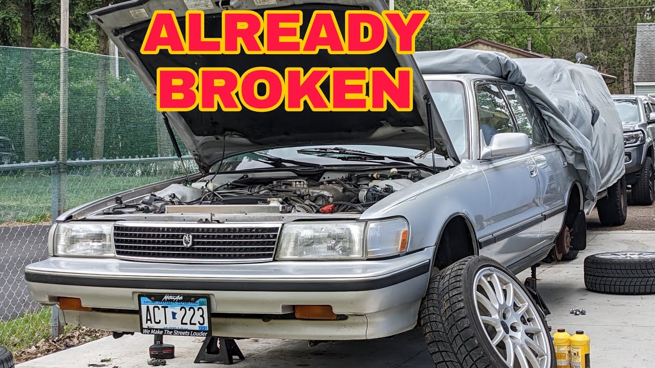 Cressida MX83 Build | Repairs Already! | Part 8 | How to repair and splice new brake lines