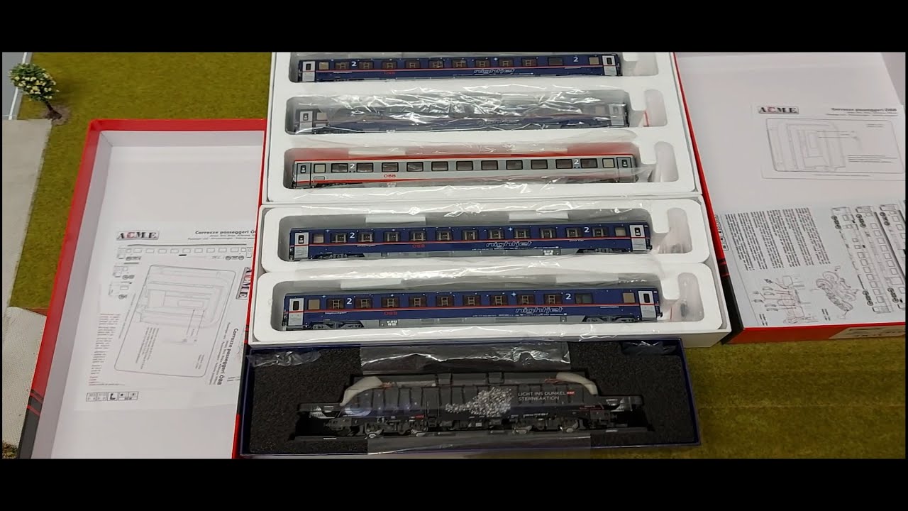 Obb Nightjet by A.C.M.E. + Roco TAURUS 1116 Obb LICHT dcc Sound by L.R.M. Models