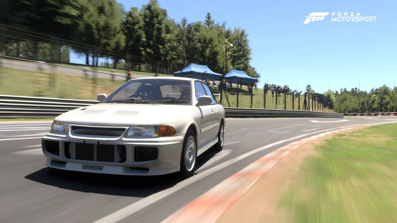 Unusual Vehicles at Nürburgring - 1995 Mitsubishi Lancer Evolution III GSR | Forza Motorsport