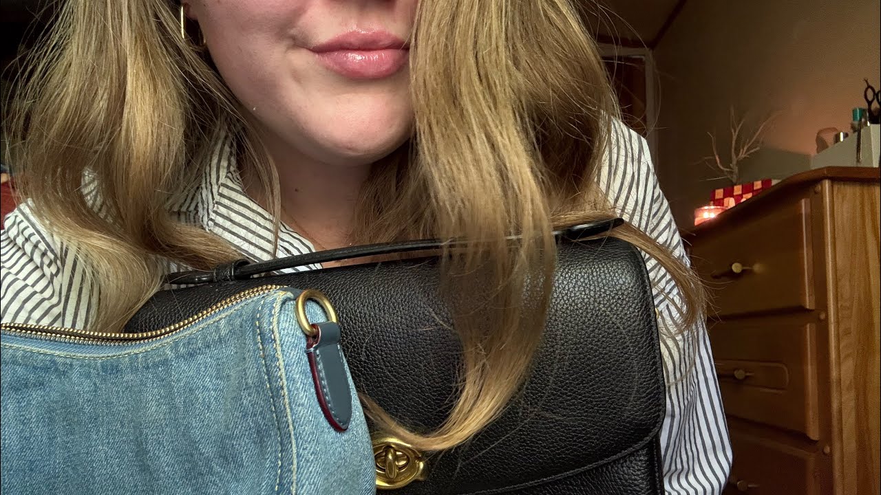 ASMR Handbag collection (soft spoken)  Pt 1