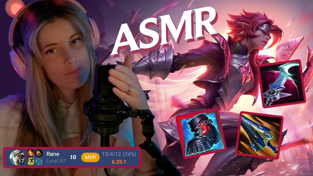 [ASMR] Riven vs Tahm Kench - Educational Gameplay?