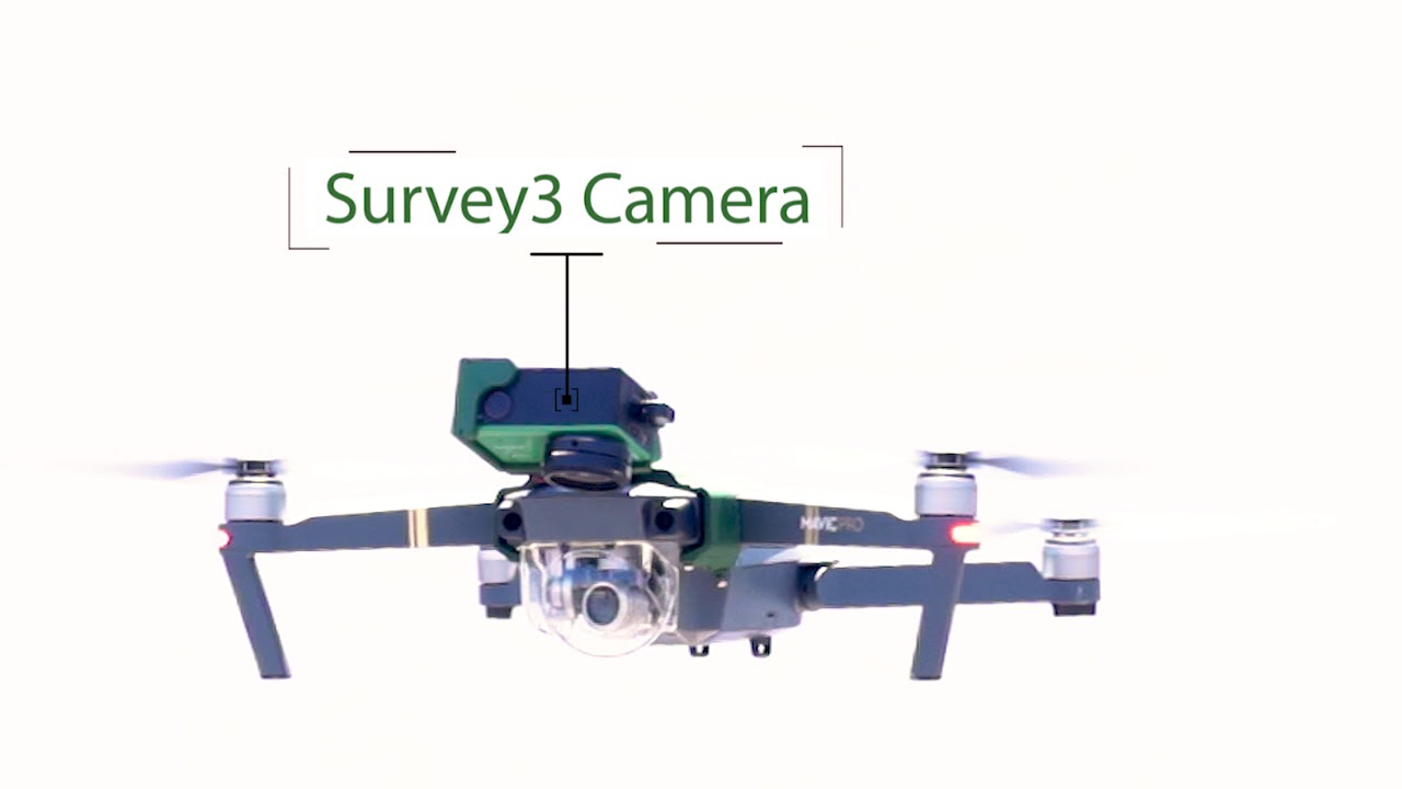 MAPIR Survey3 Camera DJI Mavic Pro Mount (Rotation)