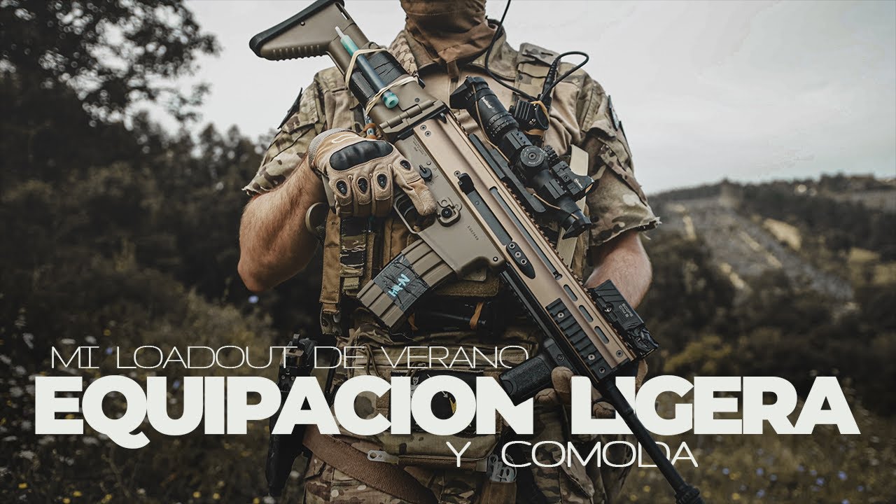 AIRSOFT CÓMODO y LIGERO - Mi Equipación con Chest Rig para Verano/MILSIM