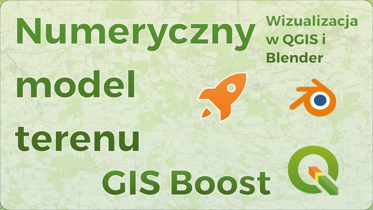 Numeryczny model terenu. Jak zrobić wizualizacje danych NMT w QGIS i Blender