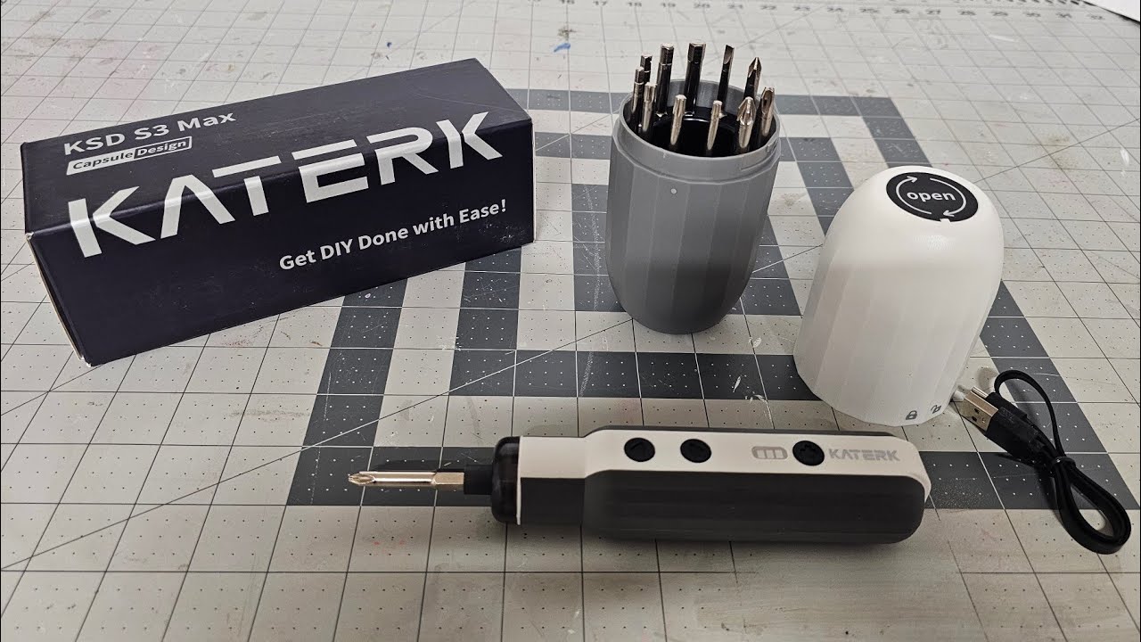 Katerk Power Driver Cordless Screwdriver Review 