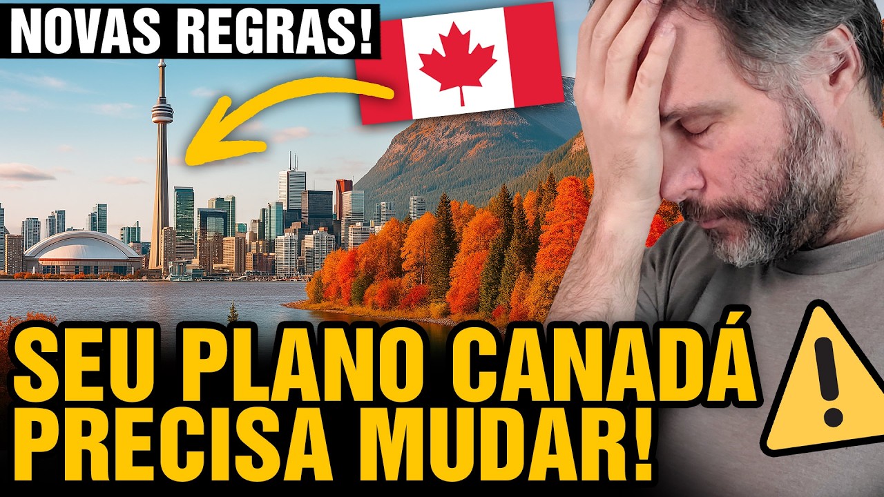 Canad&aacute; Mudou Tudo! Novo Plano de Imigra&ccedil;&atilde;o 2025 Revela Surpresas e Oportunidades | Como Imigrar? 🇨🇦