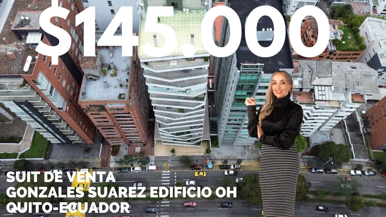 VENDO SUIT EN LA GONZALES SUAREZ EDIFICIO OH QUITO-ECUADOR