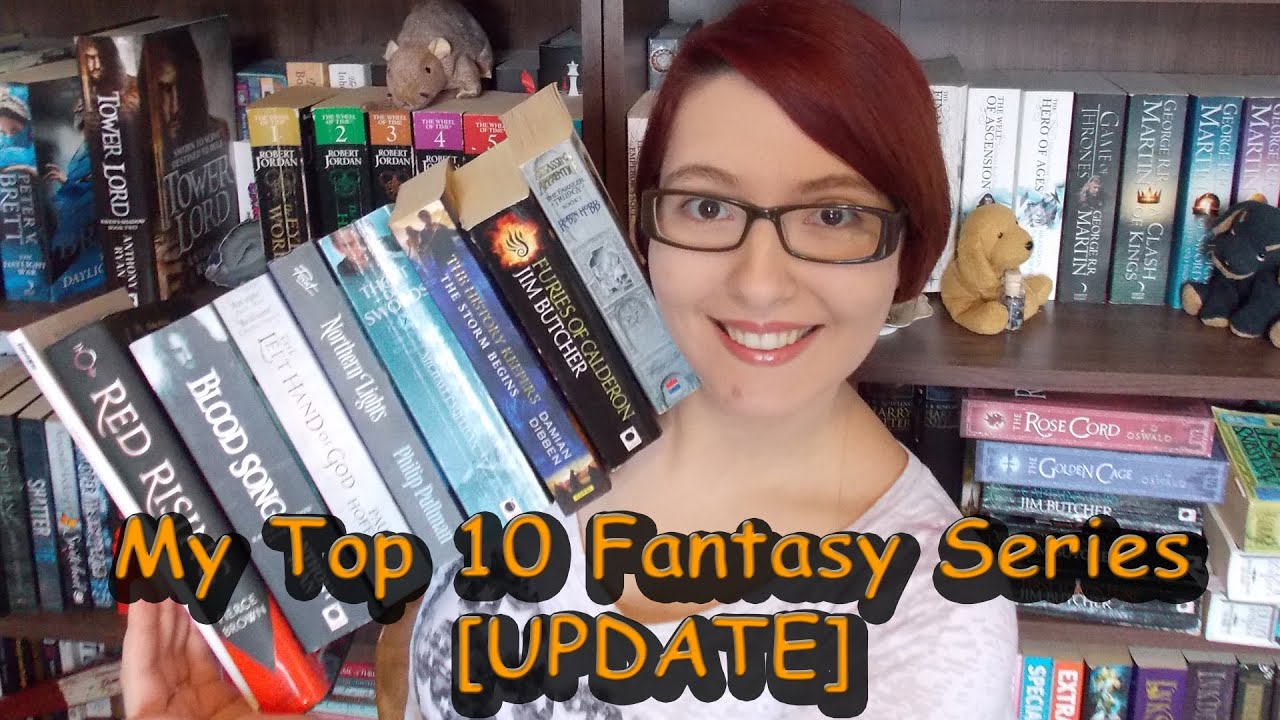 My Top 10 Fantasy Series [Updated] [December 2014] #booktubesff
