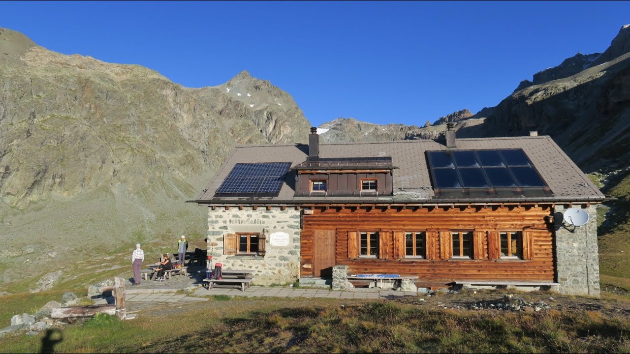 Julierpass - Fuorcla d'Agnel - Jenatschhütte - Spinas  /// 1. Sept. 2021
