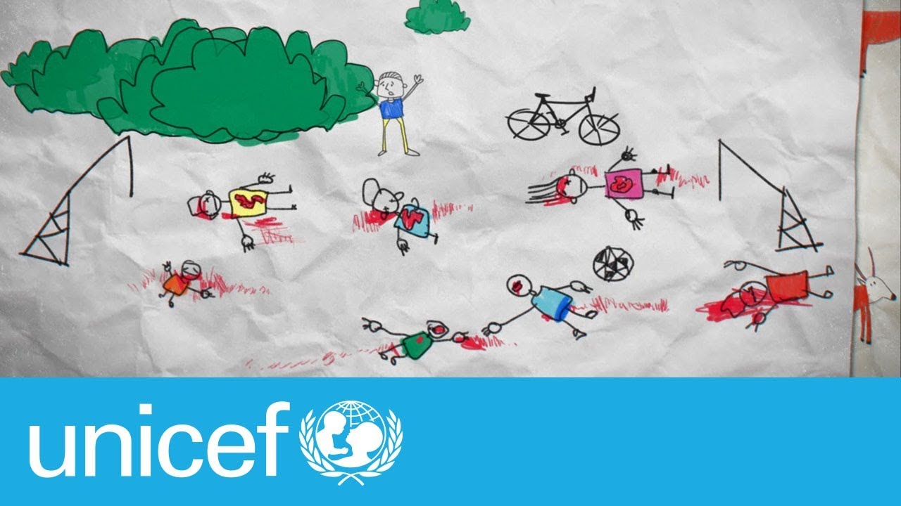Dibujos reales, un trauma real | UNICEF