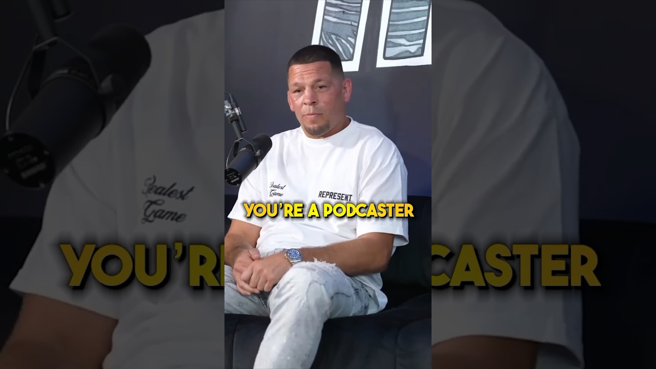 &ldquo;You&rsquo;re A Podcaster Brother&rdquo; 😂 #natediaz #bodybuilder #podcast #podcastclips