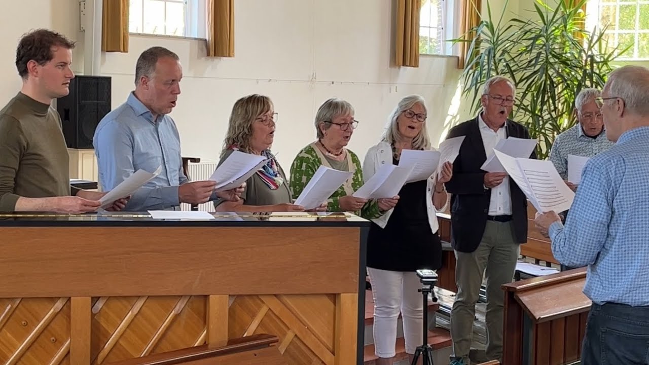 IK ZAL ER ZIJN (Als je eenzaam bent) - Vriendenkoor olv H. Kamphuis & A. Wolter (orgel) -ZUIDWOLDE