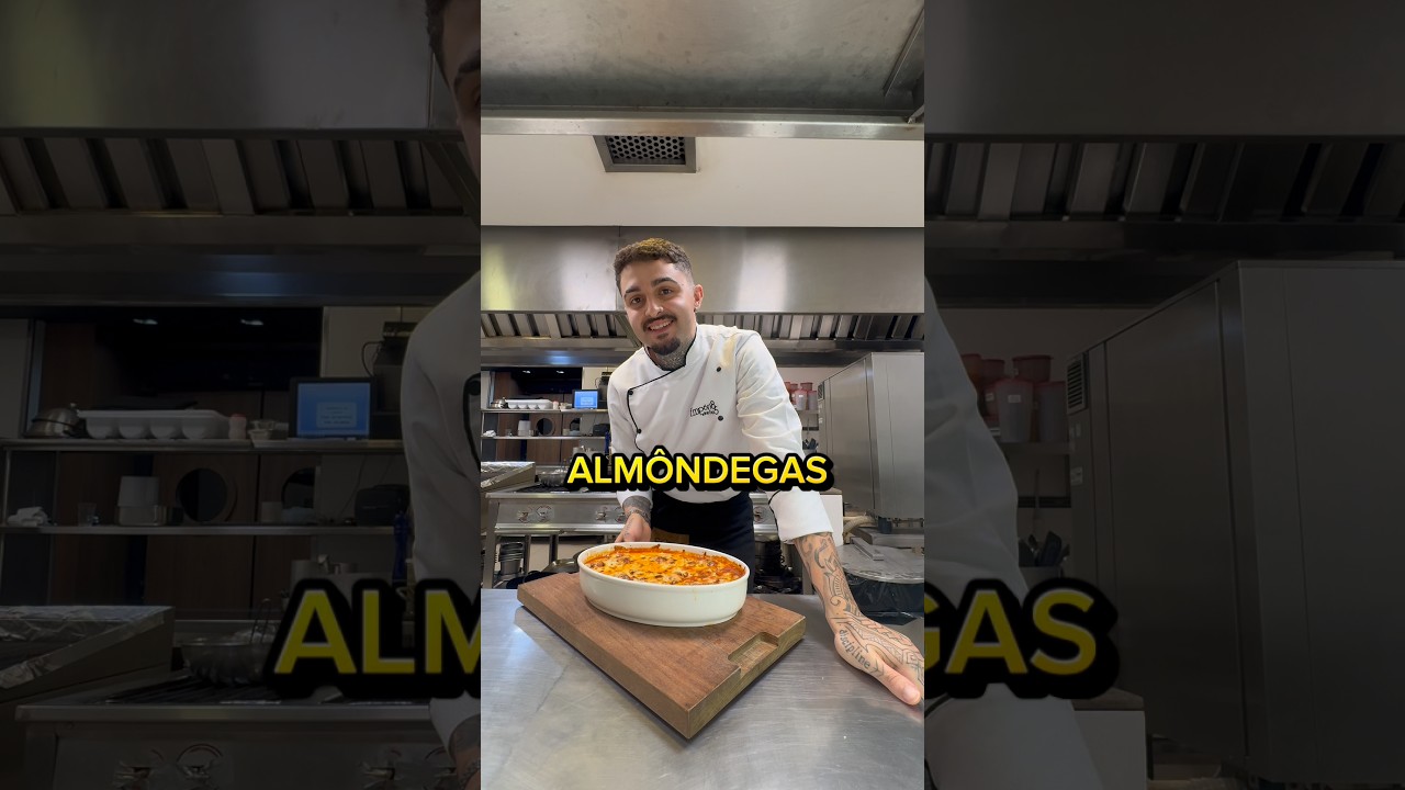Como fazer alm&ocirc;ndegas #shorts #chef #gastronomia #alm&ocirc;ndegas #receita