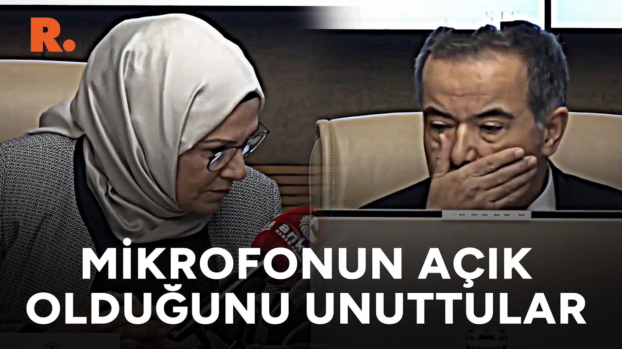 Mikrofonun açık olduğunu unuttular! İşte AK Partili başkanların konuşmaları