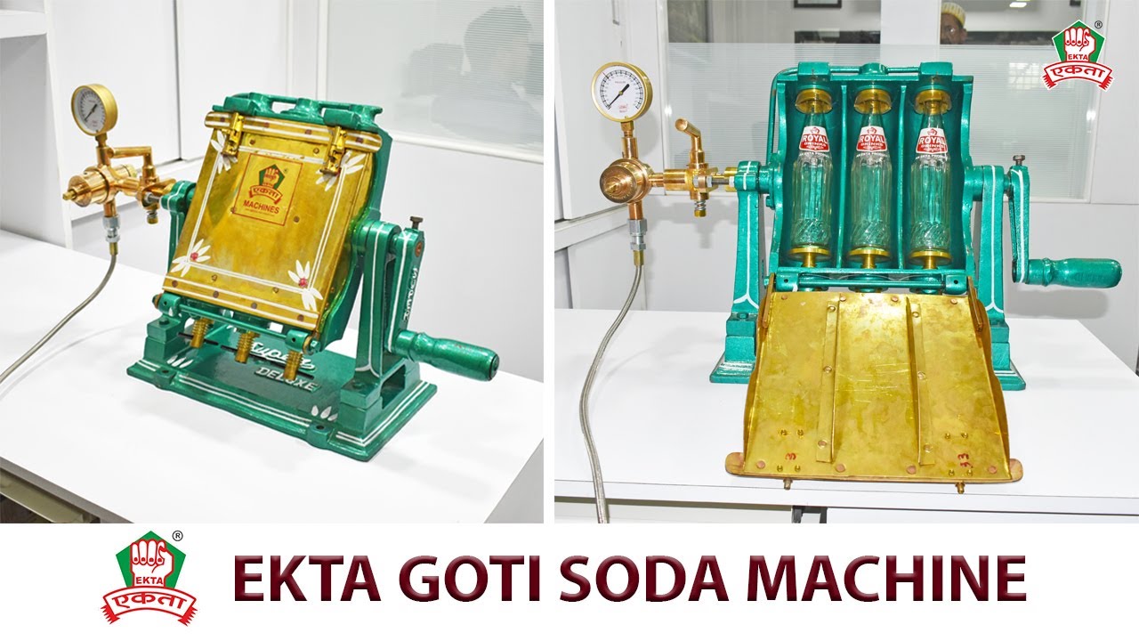 Goti Soda Machine Ekta Brand with narration