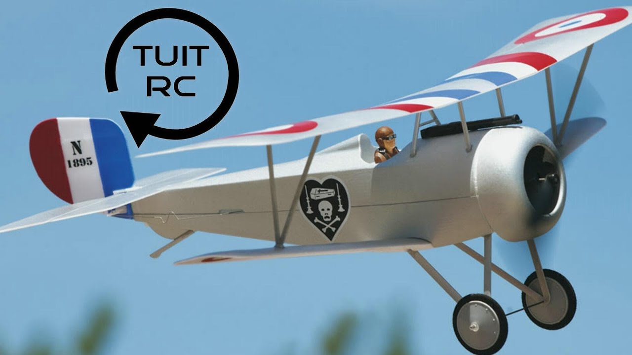 Flyzone Nieuport 17 Micro RC Airplane Review and Flight