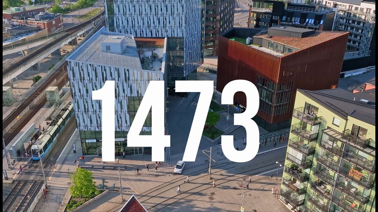 Nya Lödöse - En stad byggs upp. Syntolkad