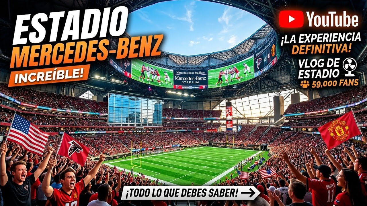 El mejor estadio del mundo - Mercedes Benz Stadium.
