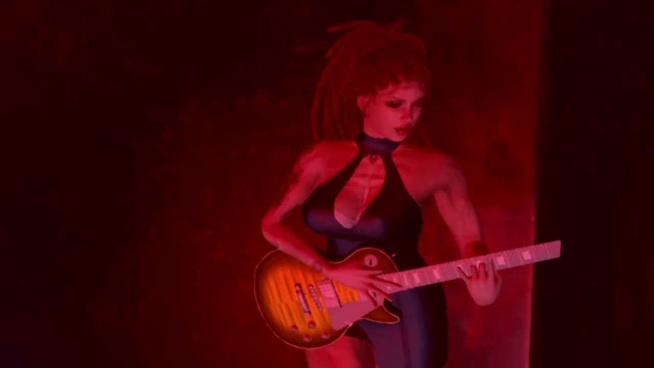 The Hollies- Long Cool Woman in a Black Dress in Second Life