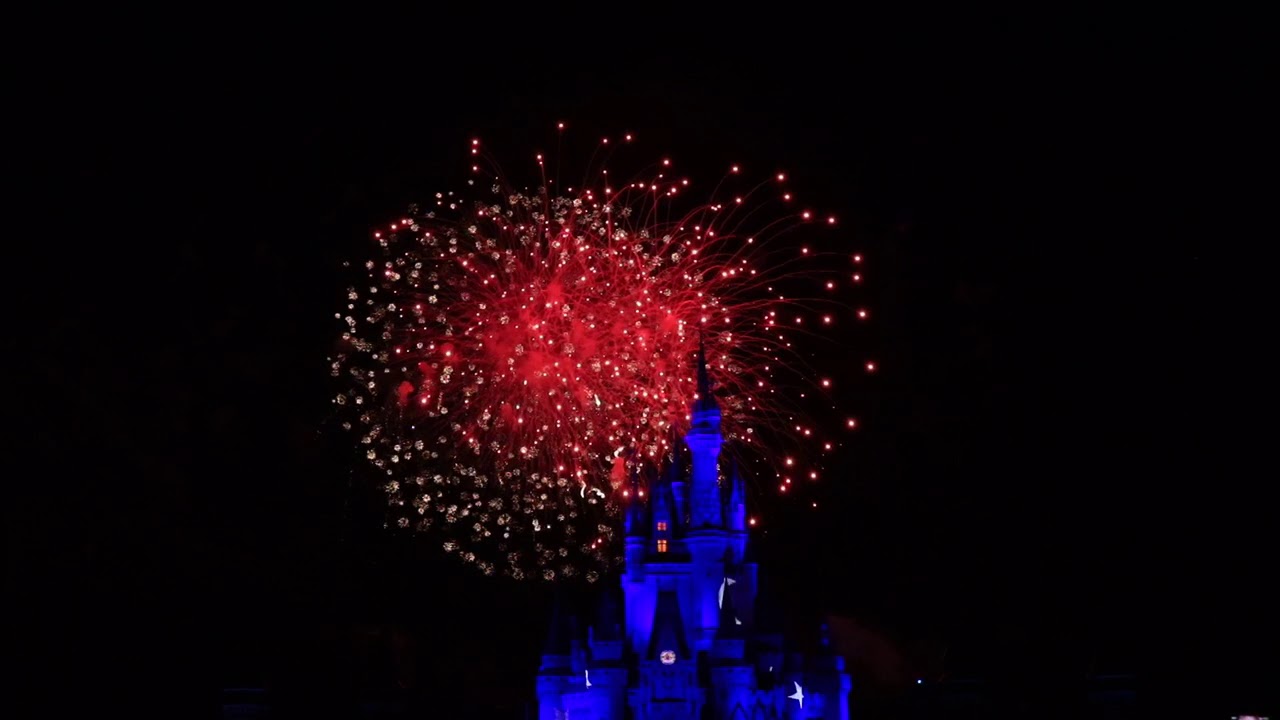 Magic Kingdom Wishes Fireworks Walt Disney World
