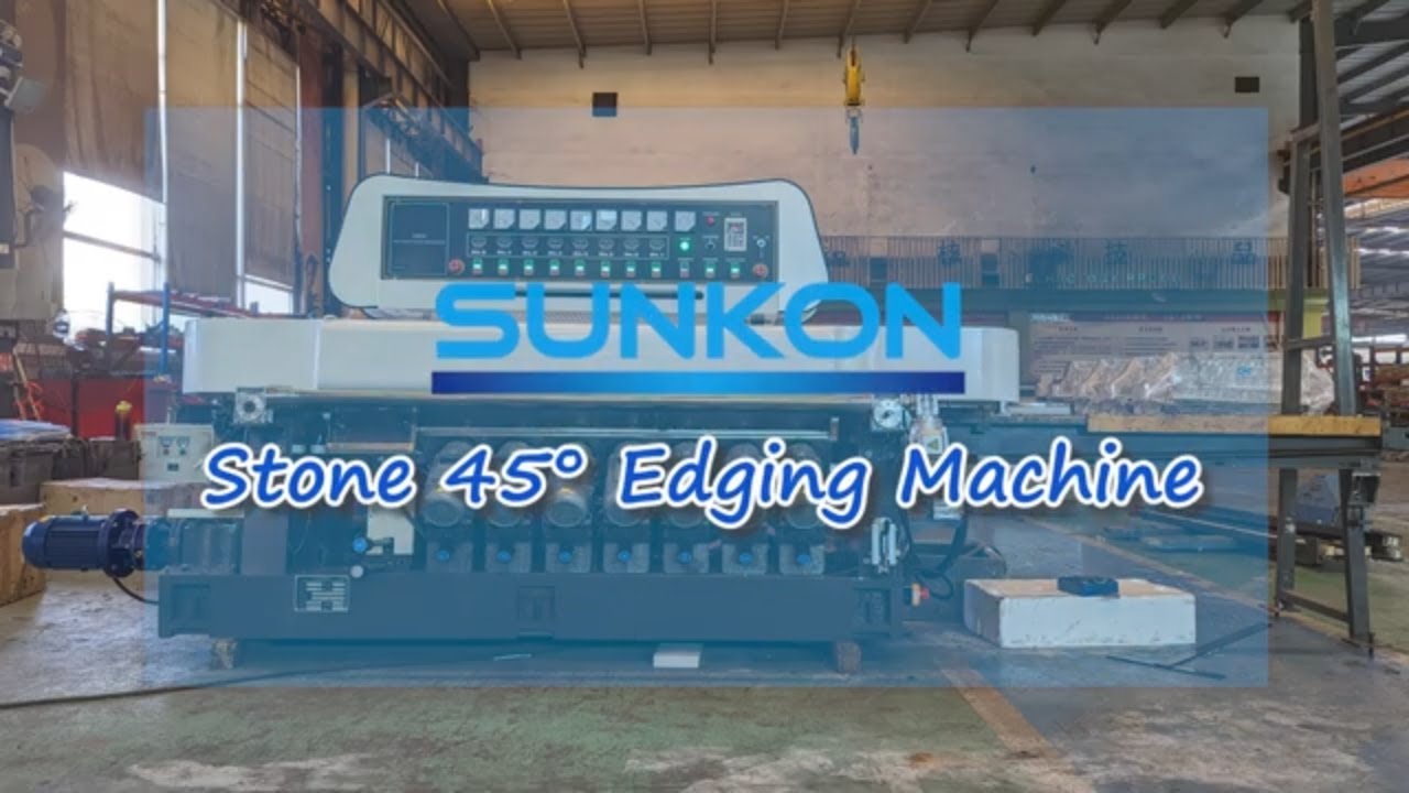 How Does Stone 45° Edging Machine Work? | Sunkon