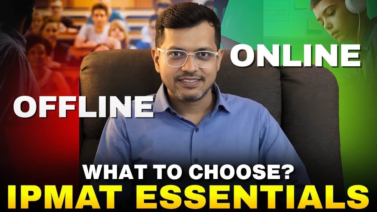 Online vs Offline Coaching for IPMAT 2026 | Which One Should You Choose? IPMAT Essentials