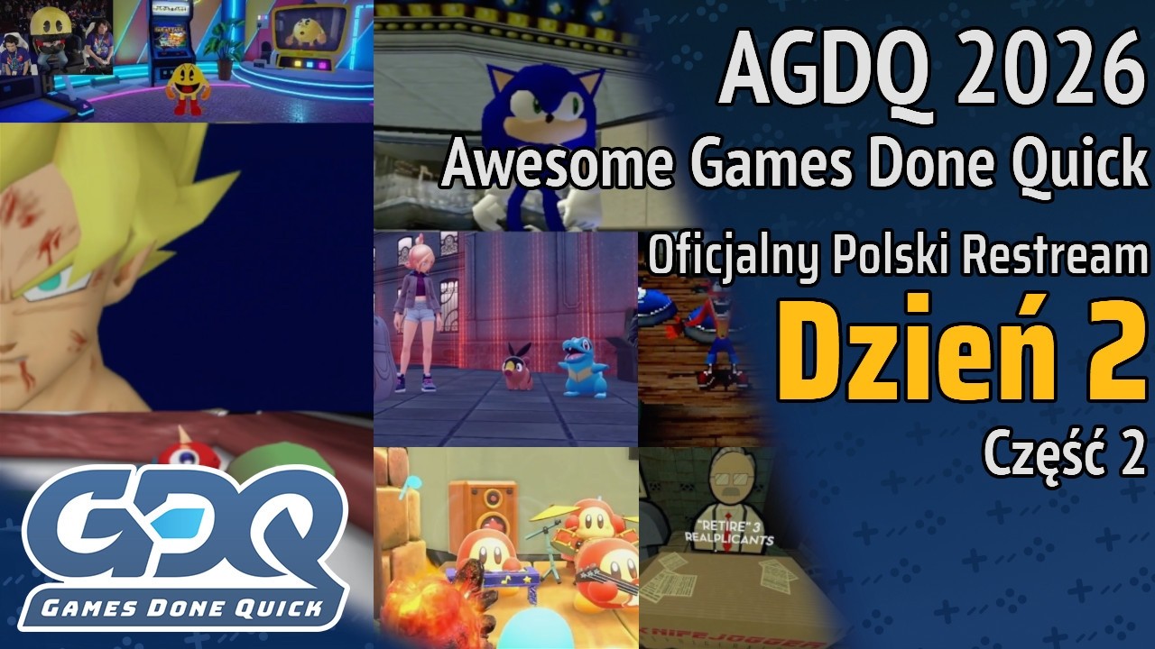AGDQ 2026 - Polski Restream - Dzień 2 Część 2
