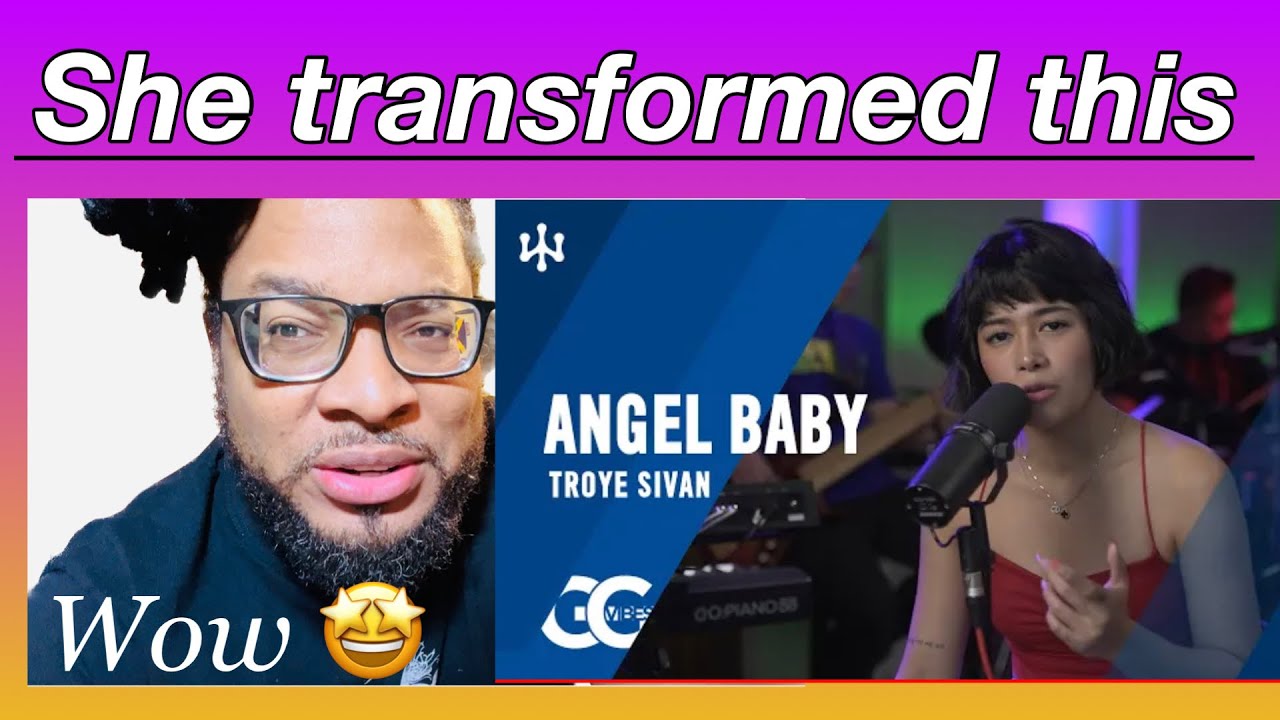 Troye Sivan - Angel Baby (cover)-Studio Version by GIGI DELANA - REACTION