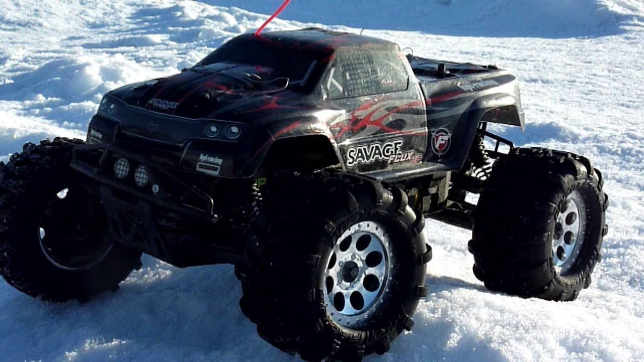 HPI Savage Flux - 2012 March Snow bash
