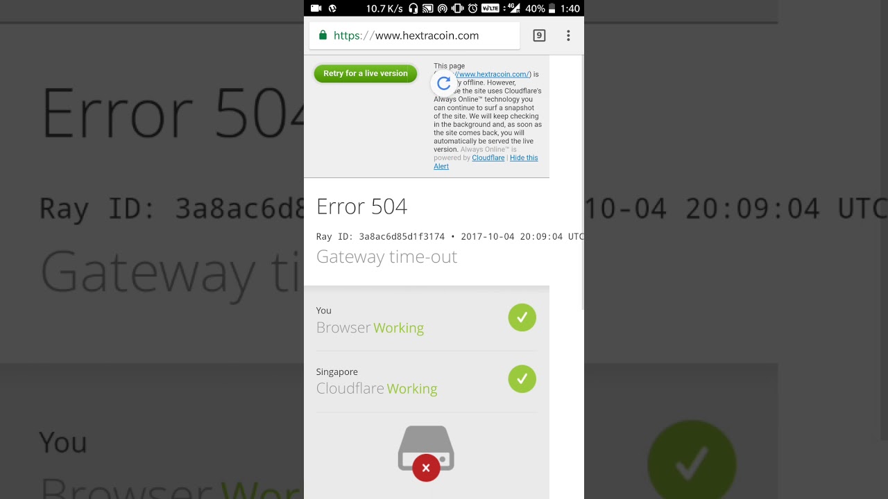 $$ HEXTRA COIN WEBSITE GOT CRASHED DURING ICO SALE $$ | Hextra coin scam
