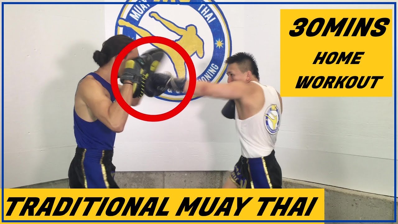 TRADITIONAL MUAY THAI CLASS | 30 Minutes | Home Workout | NO Equipment | HIGH INTENSITY | ALL LEVELS