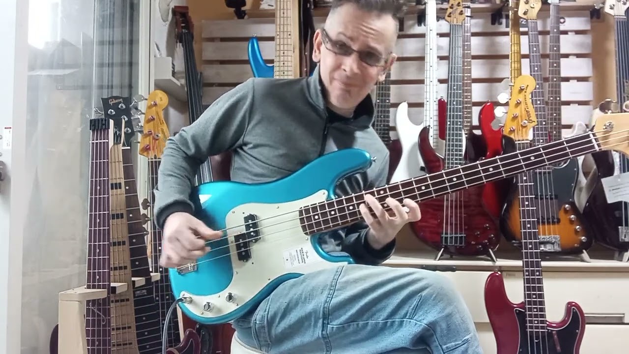 FENDER JAPAN TRADITIONAL PB #bass #electricbass #precisionbass #fender #bassdemo #bassreview
