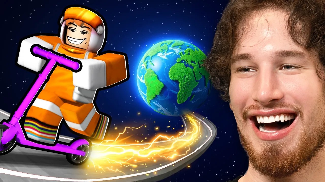 Потратить 100 000 долларов, чтобы стать обладателем САМОГО БЫСТРОГО скутера в Roblox!