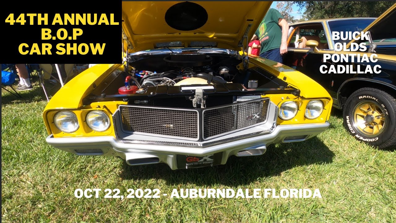 44th Annual Auburndale Florida, BOP Car Show. October 22, 2022.